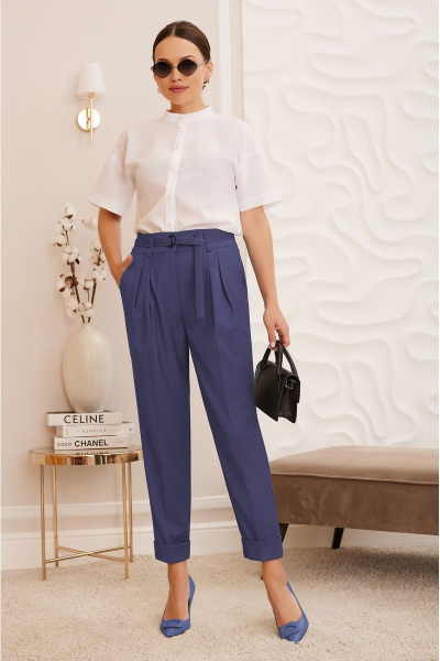 Блуза, брюки, жакет Lissana 4056 виноградный - фото 5