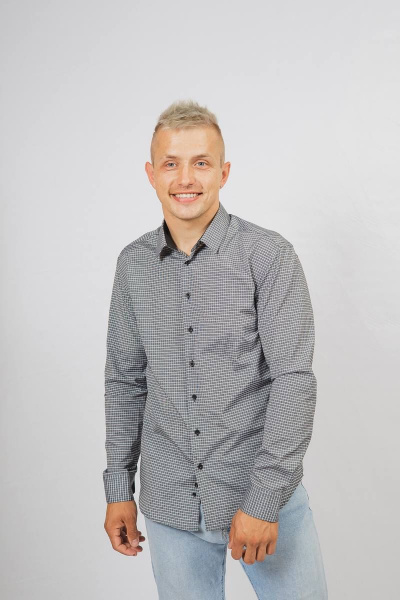 Рубашка Nadex 01-046711429-23.170-176 черный - фото 8