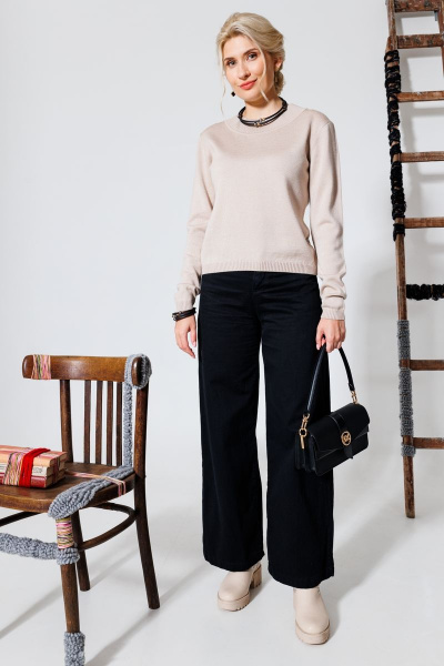 Свитер KOKOdea BASE жемчуг - фото 2