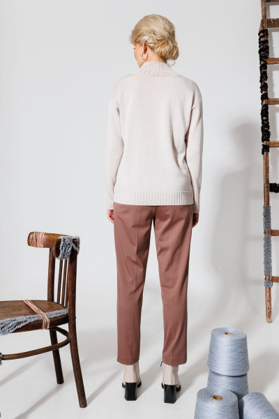 Свитер KOKOdea BAZA жемчуг - фото 5