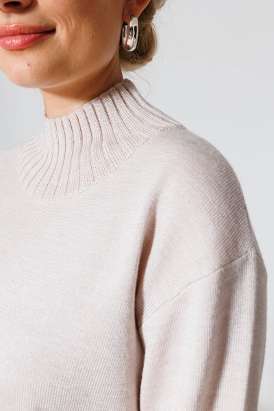 Свитер KOKOdea BAZA жемчуг - фото 4