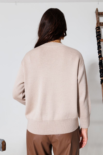 Свитер KOKOdea ARKA жемчуг - фото 7