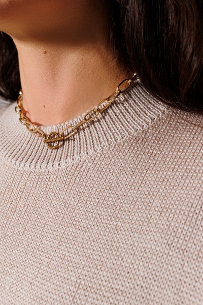 Свитер KOKOdea ARKA жемчуг - фото 5