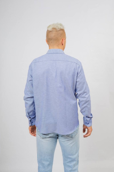 Рубашка Nadex 01-048612/203-23.182-188 деним_оксфорд - фото 10