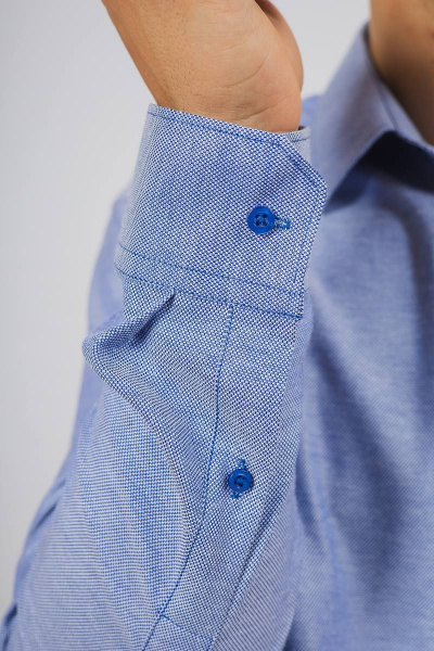 Рубашка Nadex 01-048612/203-23.182-188 деним_оксфорд - фото 7