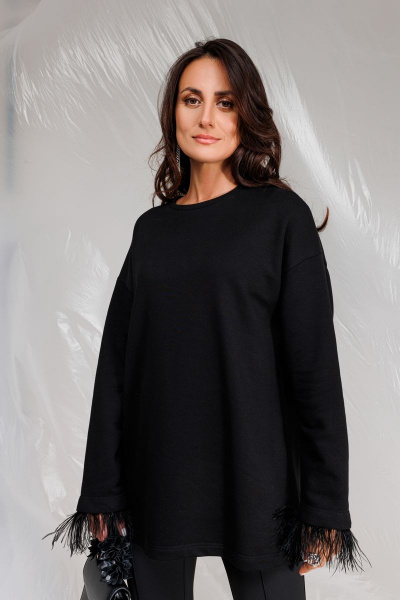 Лонгслив KOKOdea 4.28 черный - фото 4