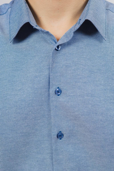 Рубашка Nadex 01-048612/203-23.182-188 синий_оксфорд - фото 5