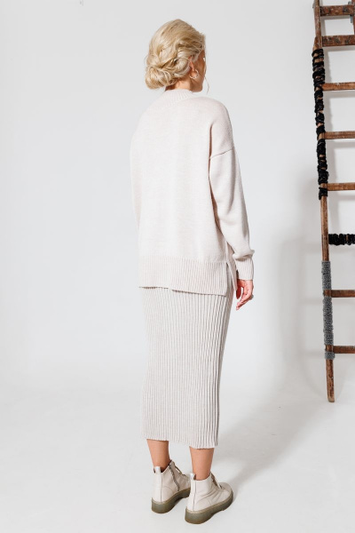 Джемпер, юбка KOKOdea LOLA жемчуг - фото 8