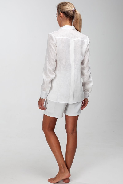 Блуза Manika Belle 337А01/1 белый - фото 9