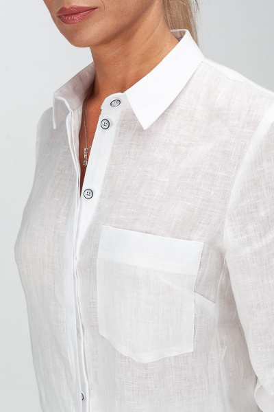 Блуза Manika Belle 337А01/1 белый - фото 6