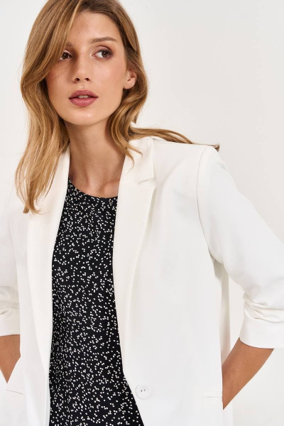 Жакет LeNata 12324 молочный - фото 9