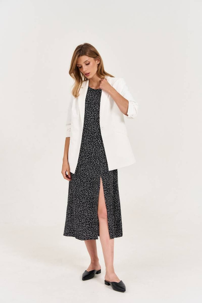 Жакет LeNata 12324 молочный - фото 7