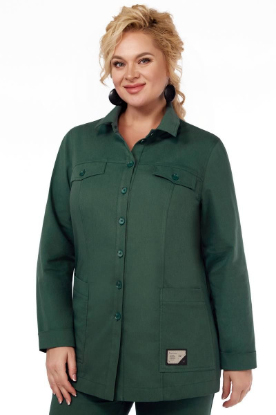 Брюки, жакет LaKona 11539 изумруд - фото 3