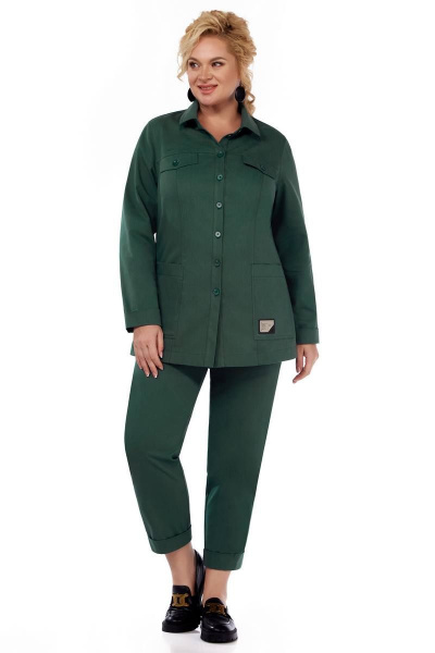 Брюки, жакет LaKona 11539 изумруд - фото 1