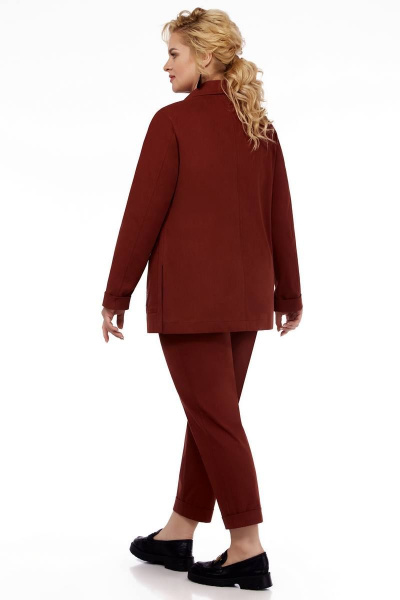 Брюки, жакет LaKona 11539 терракот - фото 2