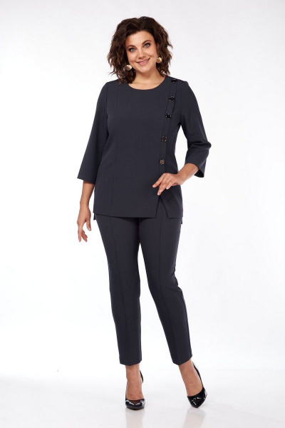 Блуза, брюки VI ORO VR-1089 графит - фото 5