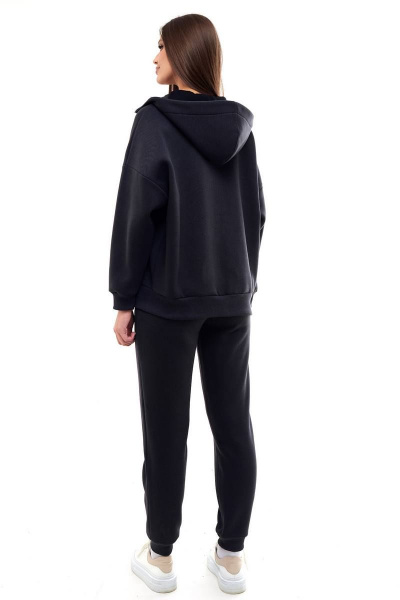Спортивный костюм из брюк и джемпера с капюшоном из футера GO F3034/40-02.170-176 - фото 4