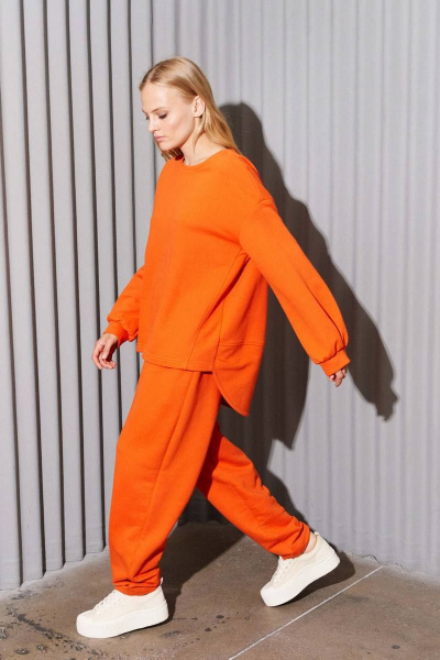 Брюки, джемпер Lokka 1208 оранжевый - фото 6