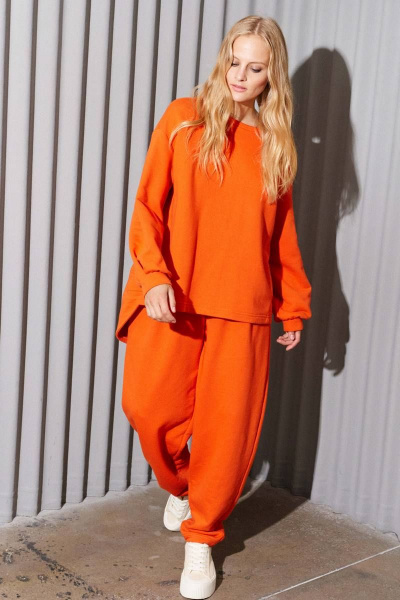 Брюки, джемпер Lokka 1208 оранжевый - фото 5