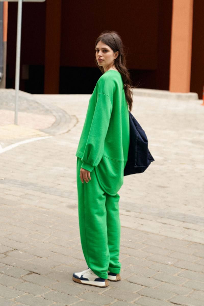 Брюки, джемпер Lokka 1208 зеленый - фото 6