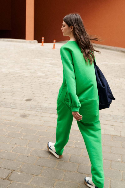 Брюки, джемпер Lokka 1208 зеленый - фото 4