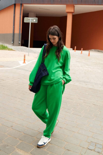 Брюки, джемпер Lokka 1208 зеленый - фото 3