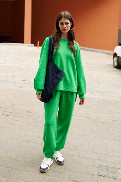 Брюки, джемпер Lokka 1208 зеленый - фото 2