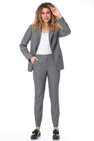 Комплект жакет и брюки из ткани на каждый день Angelina & Сo 828 - фото 3