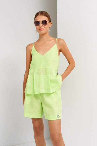 Летние текстильные шорты с карманами для повседневной одежды BURVIN 9126-31 - фото 1