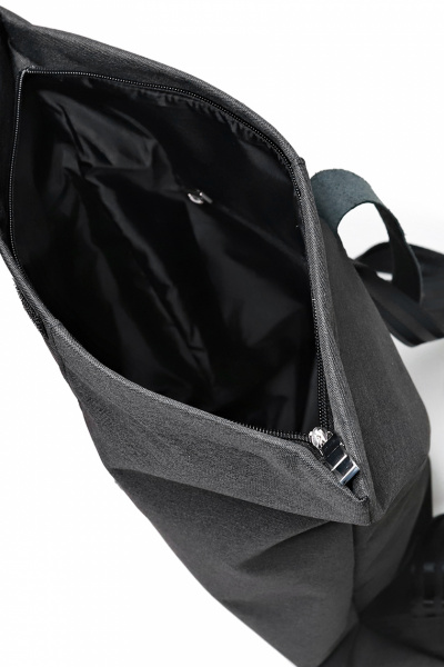 Стильный текстильный рюкзак на плечи для повседневного использования Galanteya 33522.23с950к45 черный - фото 5