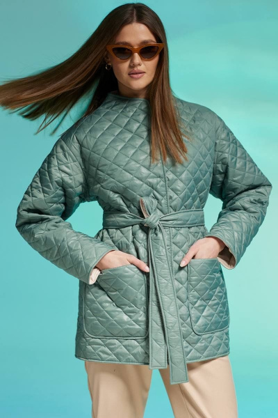 Куртка Faufilure С563 зеленый - фото 1