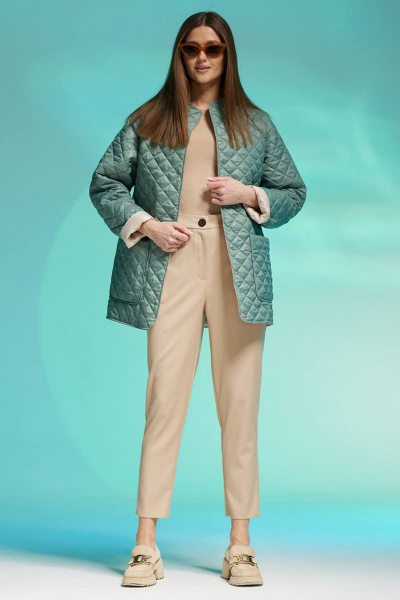 Куртка Faufilure С563 зеленый - фото 5