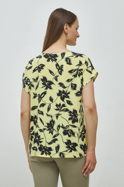Стильная летняя блузка с принтом Femme & Devur 70304 2.34F(170) - фото 4