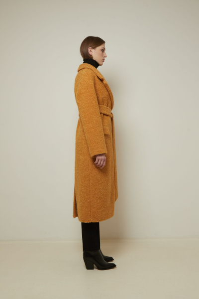 Пальто Elema 1-12905-1-164 медный - фото 3