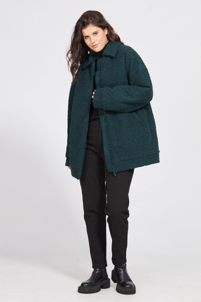 Джинсы зауженные с карманами и эластичным поясом EOLA 2478 черный - фото 12