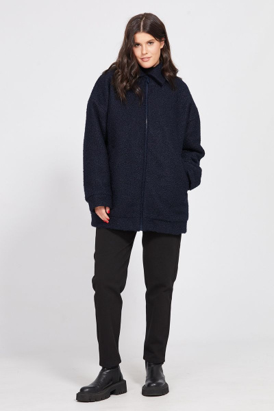 Джинсы зауженные с карманами и эластичным поясом EOLA 2478 черный - фото 9