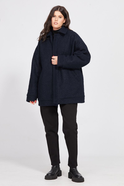 Джинсы зауженные с карманами и эластичным поясом EOLA 2478 черный - фото 8