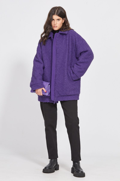 Джинсы зауженные с карманами и эластичным поясом EOLA 2478 черный - фото 5