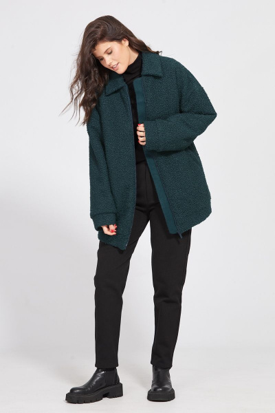 Джинсы зауженные с карманами и эластичным поясом EOLA 2478 черный - фото 2