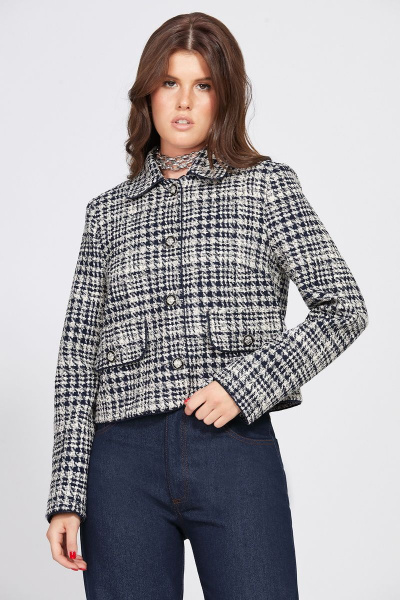 Брюки EOLA 2481 темно-синий - фото 7