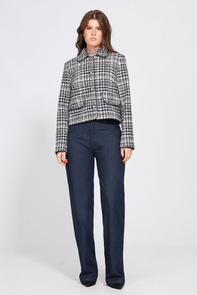 Брюки EOLA 2481 темно-синий - фото 6