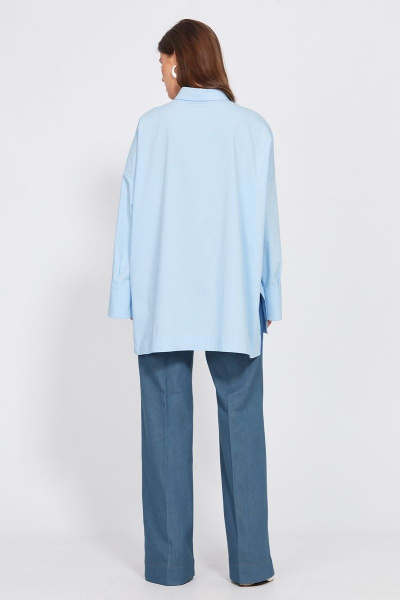 Брюки EOLA 2481 темно-голубой - фото 2