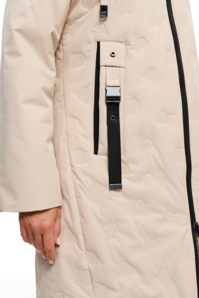 Пальто Beautiful&Free 6099 бежевый - фото 13