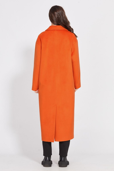 Пальто EOLA 2484 оранжевый - фото 2