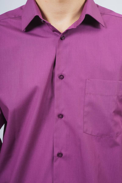 Рубашка Nadex 01-070913/204-23.182-188 сливовый - фото 6