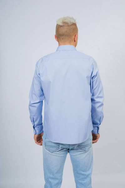 Рубашка Nadex 01-048612/204-23.170-176 голубая_иллюзия - фото 6