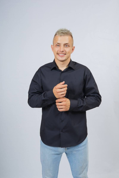 Рубашка Nadex 01-047312/204-23.170-176 черный - фото 3