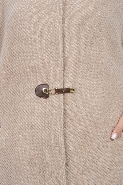 Удобный жилет прямого кроя из пальтовой ткани Медея и К 2230 - фото 4