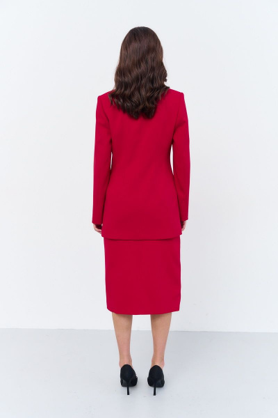 Жакет FLAIM 1021 красный - фото 3