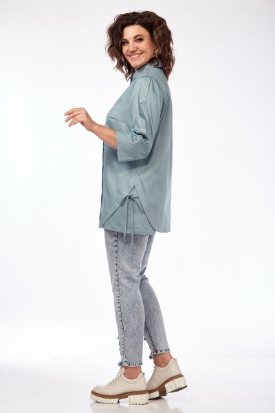 Блуза Matini 4.1535 ментол - фото 9